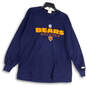 Mens Blue Crew Neck Chicago Bears Long Sleeve Pullover Sweatshirt Size XL image number 1