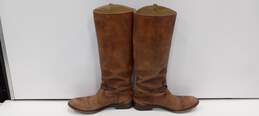 Frye Women's Brown Leather Boots Size 7.5 alternative image