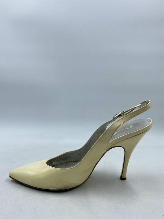 Authentic Dolce & Gabbana White Pump Heel W 8 image number 2
