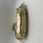 Coach Womens Poppy Gold Metallic Detachable Strap Inner Pocket Shoulder Bag image number 4