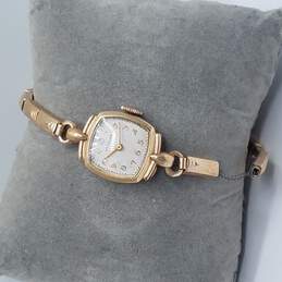 Wittnauer  10k Gold Filled  Automatic Manual Wind Vintage Dress Watch alternative image