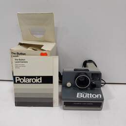 Vintage Polaroid The Button SX-70 Film Land Camera IOB