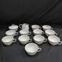 Bundle of 13 Franciscan Tea Cups & Accessories image number 1