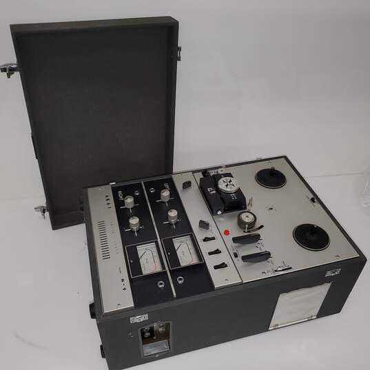 Untested Akai Solid State Tape Recorder Model M-9 Reel to Reel P/R image number 1
