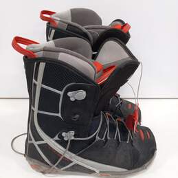 Salomon Malamute Men's Black Drawstring Round Toe Mid Calf Snowboard Boots Size 10.5 alternative image