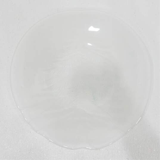 Mikasa Crystal Noel Frost Christmas Tree Holiday Hostess Platter 14in. IOB image number 2