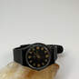 Designer Swatch Black Adjustable Strap Quartz Round Dial Analog Wristwatch image number 1