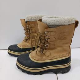 Sorel Caribou Women's Brown Winter Boots Size 7.5 alternative image