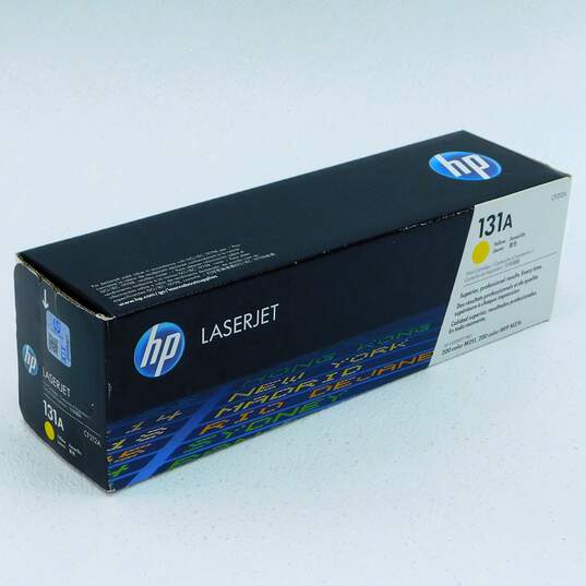 Sealed HP LaserJet Toner Cartridge 131A Yellow CF212A image number 1