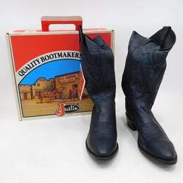 Justin Boots  Doeskin  Cowboy Boots  Size 11 alternative image