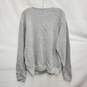 J. Peterman WM's Cotton Blend Light Gray Blue Scoop Neck Sweater Size XL image number 2