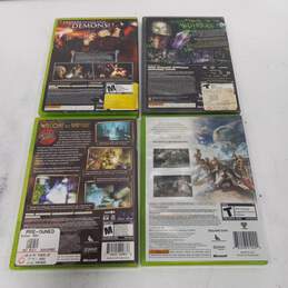 4pc Set of Assorted Xbox 360 Video Games alternative image