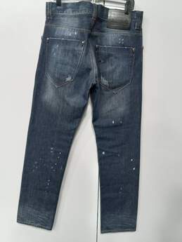 Philipp Plein Women's Blue Loose Fit Jeans alternative image