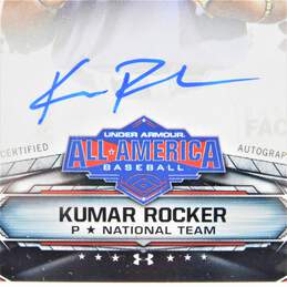 2017 Kumar Rocker Bowman Draft All-America Game Pre-Rookie Autograph Texas Rangers alternative image