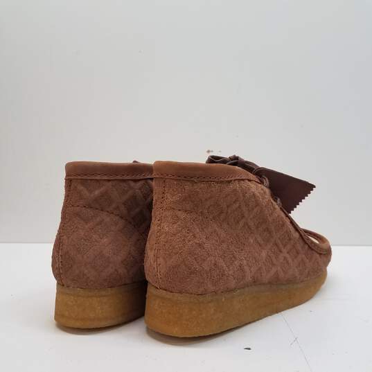 Clarks Sweet Chick Wallabee Boots Brown 9 image number 4