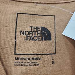 The North Face Men Brown Long Sleeve Shirt L NWT