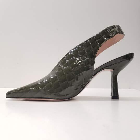 Schutz Women Olive Green Heels 6.5 image number 2
