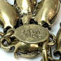 Designer Joan Rivers Gold-Tone Rhinestone Lobster Clasp Statement Necklace image number 4