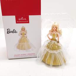 Lot of 4 Barbie Hallmark Keepsake Ornaments alternative image