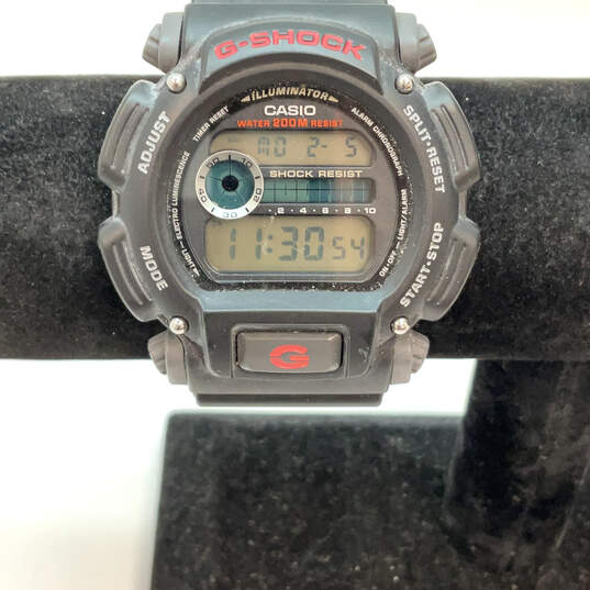 Designer Casio G-Shock 3232 DW-9052 Black Quartz Digital Wristwatch image number 1