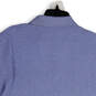NWT Mens Blue Pique Spread Collar Short Sleeve Pullover Polo Shirt Size M image number 4