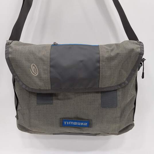 Blue & Gray Messenger Bag image number 3