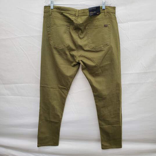 NWT Jachs New York MN's Olive Army Green Cotton Blend Pants Size 36x 30 image number 2