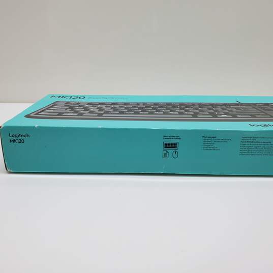 Logitech MK120 Keyboard Mouse Combo Sealed image number 2
