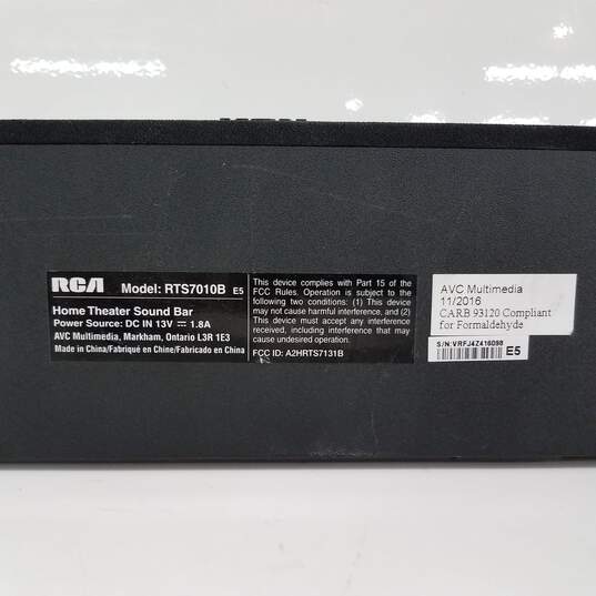 RCA RTS7010B 37 Inch Home Theater Soundbar (Untested) image number 5