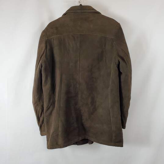 The Leather Shop Men's Brown Leather Jacket SZ M/L image number 5