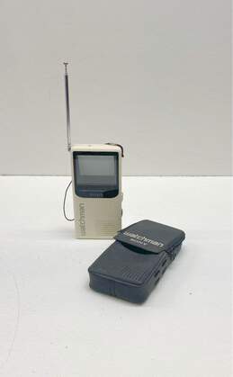 Vintage Sony Watchman FD-270 Portable Handheld TV w/ Case