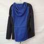 Zeroxposur X-Knit Blue Black Hooded Sweater Size XL image number 2
