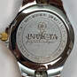 Invicta Womens Wildflower 0127 Silver Stainless Steel Wristwatch 57.0g image number 4
