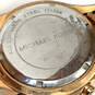 Designer Michael Kors MK-5845 Rose Gold-Tone Round Dial Analog Wristwatch image number 5