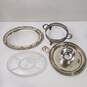 Lot of Sterling Silver Plated Serving Dishes & Platters image number 2