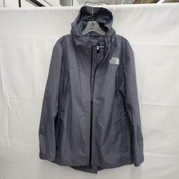 The North Face MN's Gotel Steel Gray Dry Vent Waterproof Hooded Parka Size L