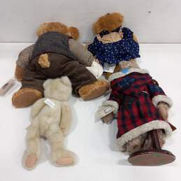 Bundle of 4 Assorted Stuffed Bear Plushies alternative image