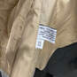 NWT Mens Black Beige Four Button Blazer Vest And Pants Suit Set Sz 42R W35 image number 7