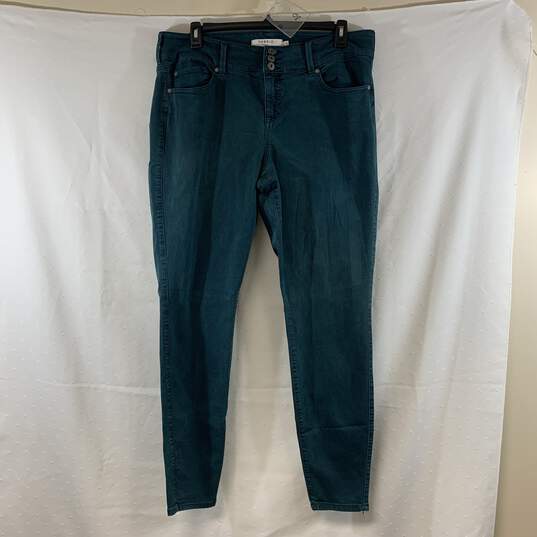 Women's Teal Torrid Jeans, Sz. 20XT image number 1