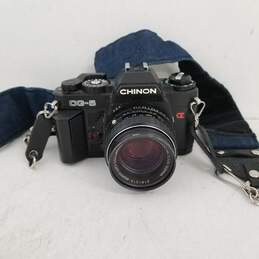 UNTESTED CHINON CG-5 BLACK, 50/1.7 SMC PENTAX-M Lens