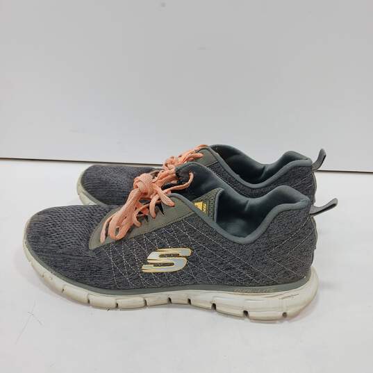 Sketchers Dual-Lite Women's Gray Sneakers Size 9.5 image number 4