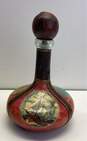Vintage Decanter Italy Leather 11 inch Tall Noymez Beverage Barware image number 3