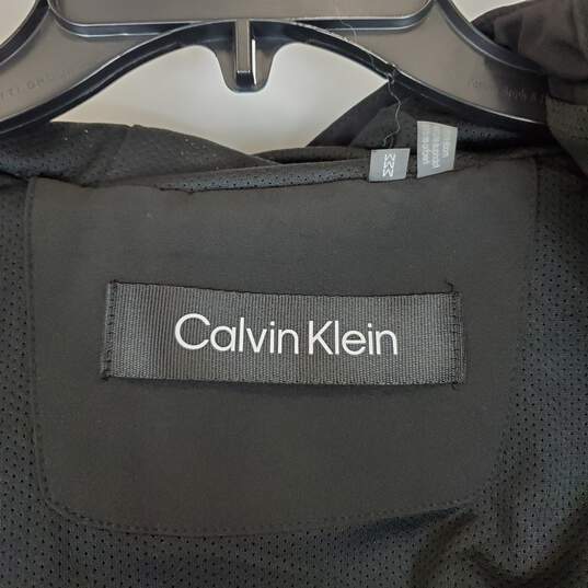 Calvin Klein Men Black Hooded Jacket M NWT image number 3