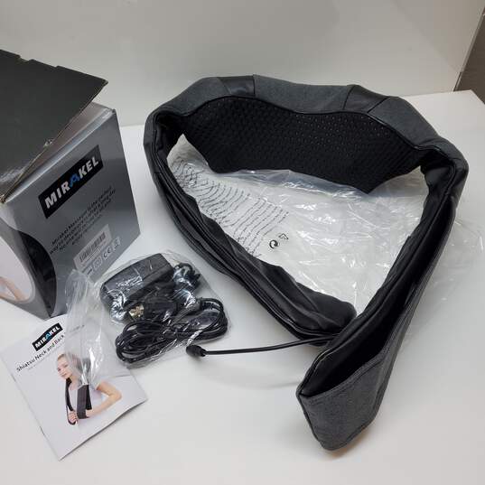 Mirakel *Open Box Untested P/R* Enjoy Shiatsu Massager W/Car Charger image number 2