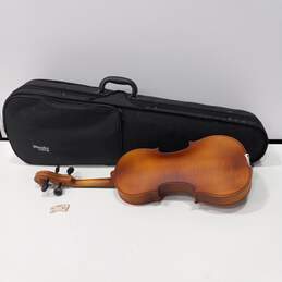 Mendini by Cecilio Violin w/ Bow Model MV300 & Soft Sided Travel Case alternative image