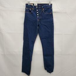 NWT WM's Levi's 501 Skinny High Rise Blue Jeans Size 25 x 32
