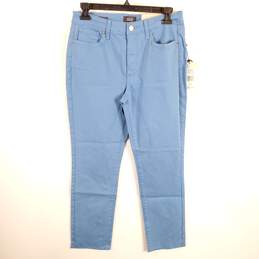 NYDJ Women Blue Slim Pants Sz 6 NWT