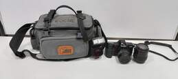 Minolta Maxxum 7000i 35mm Film Camera w/HOYA 52mm Skylight Lens, Minolta Maxxum 3500xi and Case