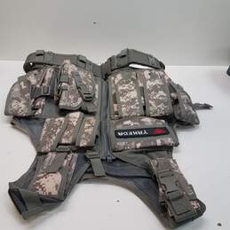 Yakeda Camo Tactical Carrier Adjustable Vest alternative image