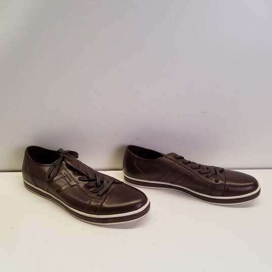 Kenneth Cole Men's On Cue Brown Leather Casual Shoes Sz. 13M image number 3